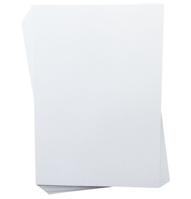 Papier modelarski biały A4, offset 170 g - komplet 45 sztuk
