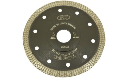Tenké diamantového kotúča 125 x 1.22 mm na rezanie