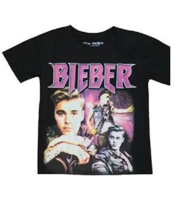 BLUZKA t-shirt JUSTIN DREW BIEBER piosenkarz 152