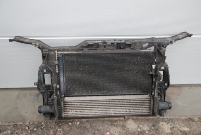 Pas передний радиатор audi a5 a4 8t 2.0tfsi механическая коробка передач фото №1