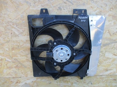 Вентилятор радиатора peugeot 207 фото №1