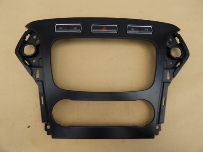 Рамка радио панель кондиционера mondeo mk4 lift фото №1