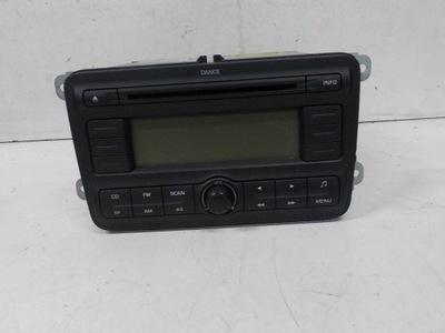 Skoda fabia ii радіо cd оригінал 5j0035161 фото №1