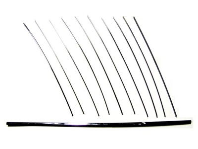 Накладки решётка радиатора решётка радиатора mercedes усилитель бампера w120 w121 59- фото №1