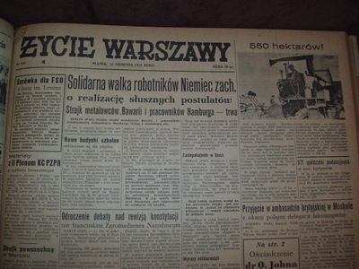 "ŻYCIE WARSZAWY" z III kw. 1954 r