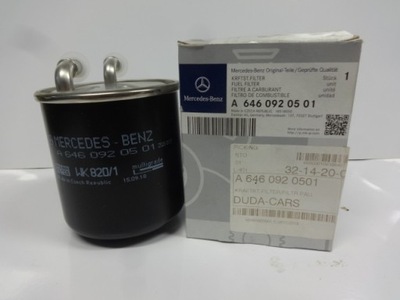 MERCEDES FILTRO COMBUSTIBLES ORGINALNY A6460920501  