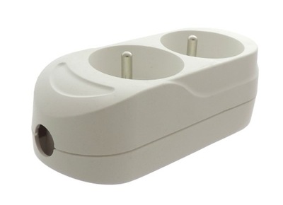 LISTWA ZASILAJĄCA PRZEDŁUŻACZ 2 GNIAZDA UZIEMIENIE