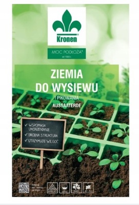 KRONEN ZIEMIA DO WYSIEWU I PIKOWANIA PODŁOŻE 20L