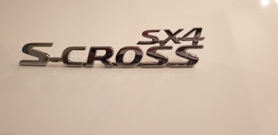 Значок емблема надпис suzuki sx4 s cross фото №1