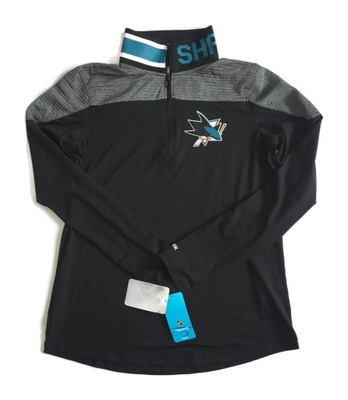 Czarna bluza damska Reebok NHL San Jose Sharks XL