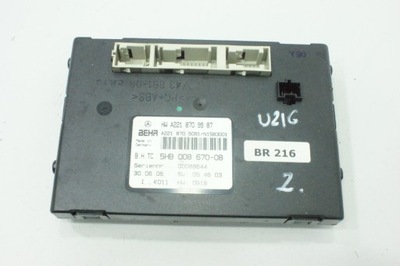 UNIDAD DE CONTROL A2218709987 MERCEDES CL W216 EUROPA  