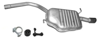 Audi a4 b6 b7 2.0 2000-2008 гаситель конечный фото №1