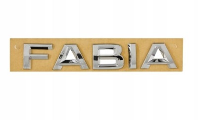 Эмблема skoda fabia