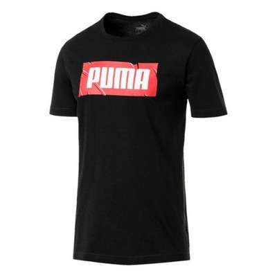 PUMA World QT T-Shirt JUNIOR black - 140 cm