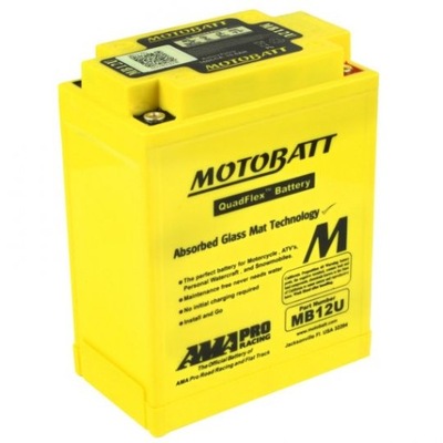 AKUMULATOR AGM MOTOBATT YB12ALA2/YB12AB