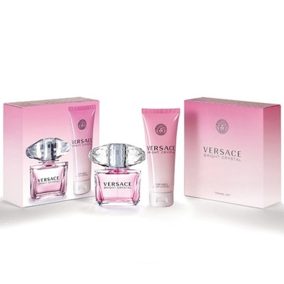 VERSACE BRIGHT CRYSTAL EDT 90 ML ZESTAW ZAPACHOWY