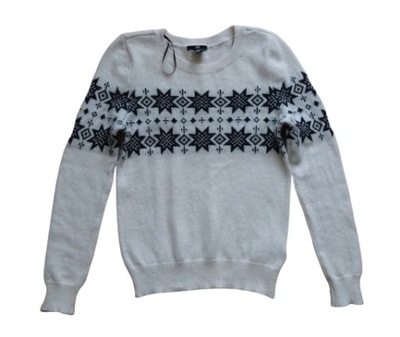 H&M ___ ŚLICZNY SWETER ANGORA ___ R. 34/XS