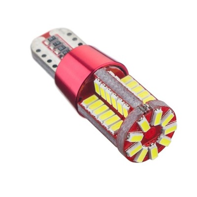 LEMPUTĖ LED 57 SMD 3014 W3W W5W W10W T10 CANBUS 