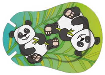 ORTOPAD misie PANDA Plastry na oko zeza REGULAR 10