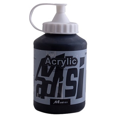 FARBY akrylowe AKRYL 500ml czarna ARTYSTYCZNE 0,5L