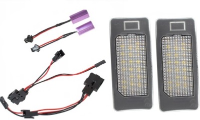 Подсветка регистрационного vw passat b6 b7 kombi фото №1