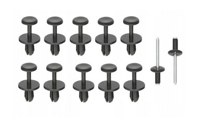 Nowe кліпса кліпси підкрилок citroen c2 c3 c4 picaso фото №1