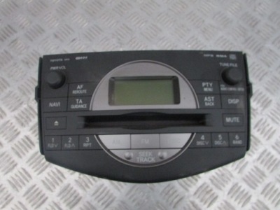 Радио cd 86120-42140 toyota rav4 3 07r фото №1