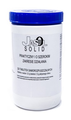 Dezynfekcja chlorowa tabletki JASOL SOLID 1kg