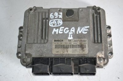 Бортовой компьютер двигателя renault megane ii 1.9 0281011549 фото №1