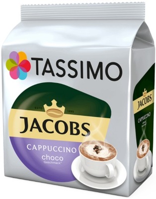 Kapsułki do Tassimo Cappuccino Choco 8 kaw