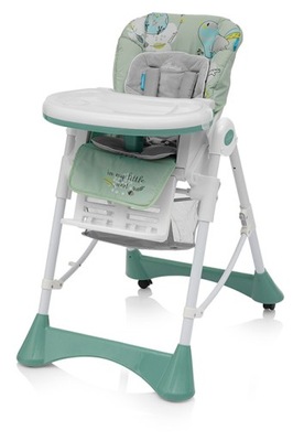 Baby Design PEPE krzesełko do karmienia z wkładką