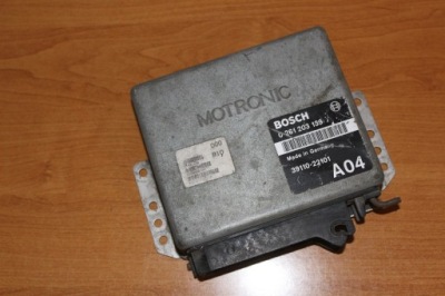 Бортовой компьютер hyundai coupe s 1.5 turbo 0261203139 фото №1
