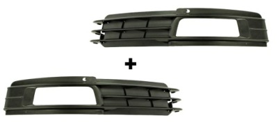 2x решётка решётка радиатора бампера l+p audi a6 c6 08-11 фото №1