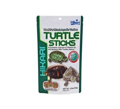 HIKARI Turtle Sticks 120g - pokarm dla żółwi wodnych