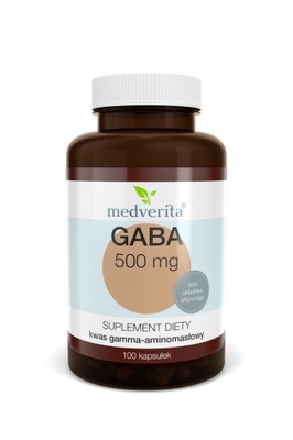 MEDVERITA GABA 500mg 100kaps