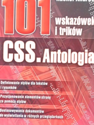 CSS Antologia 101 wskazówek i trików