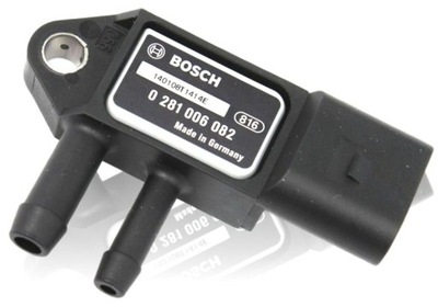 BOSCH SENSOR DE PRESIÓN GASES DE ESCAPE AUDI SEAT SKODA VW  