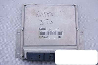 Бортовий комп'ютер lancia kappa 2.4 jtd 0281001863 фото №1