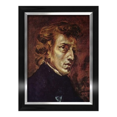 Obraz Portret Fryderyka Chopina romantyk Delacroix