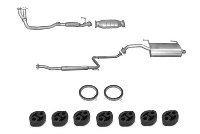 TOYOTA CELICA 1.6 (1989-1993) SILENCERS TUBE SET  