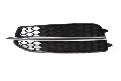 Решітка заглушка решітка радіатора бампера audi a6 c7 ліва s6 оригінал od aso фото №1