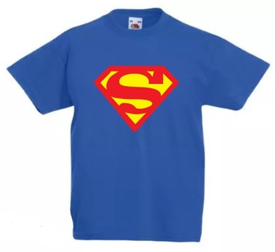 koszulka t-shirt Superman 140 cm