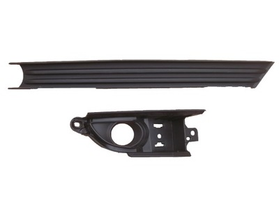 Mazda cx5 cx-5 решітка бампера 2017-22 права рамка фото №1