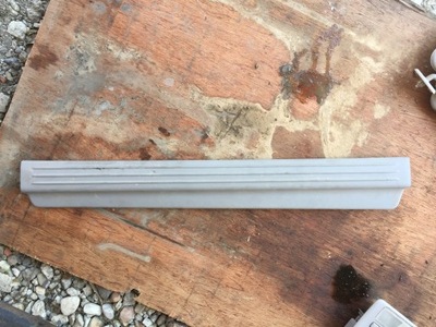 Mitsubishi l200 2006- накладка молдинг поріг правий фото №1