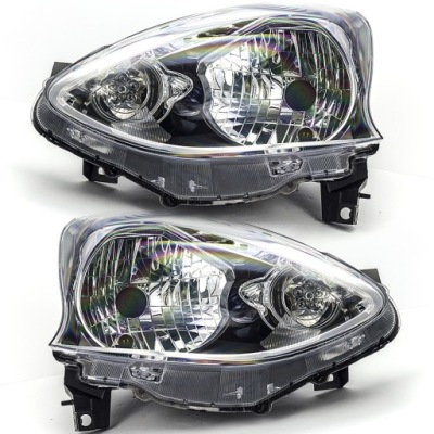 Фары лампы nissan micra k13 kpl l+p фото №1