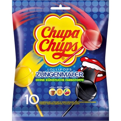 CHUPA CHUPS LIZAKI * BARWIĄCE JEZYK KOLOR