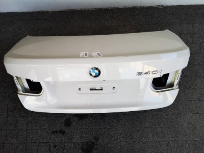 Крышка багажника задняя багажника bmw 3 f30 цвет a300 фото №1