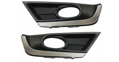 Решітка радіатора протитуманної фари права + ліва honda crv cr-v 17- фото №1