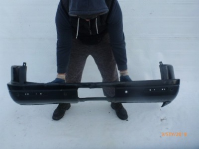 Land rover discovery iv 4 09- бампер задняя задний фото №1