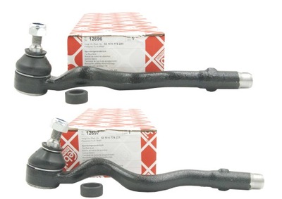 2 X FEBI TERMINAL BARRA PARA BMW 3 E46 Z4 E85  